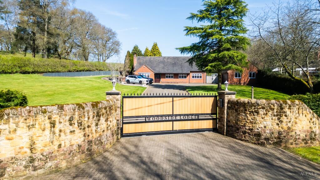 View property at Woodside Lodge, Ramshorn, Oakamoor, Staffordshire.